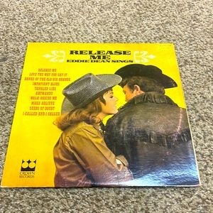 Eddie Dean Sings Release Me Vintage vinyl LP record